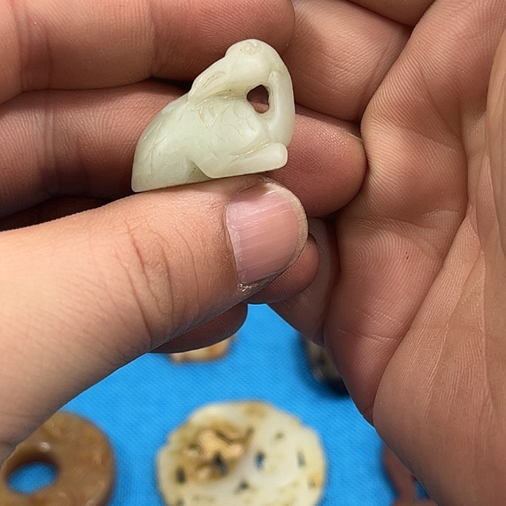 和田玉挂件未镶嵌