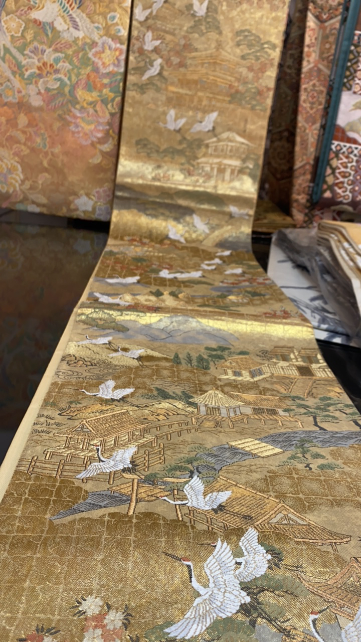 螺钿桑蚕丝螺钿面料