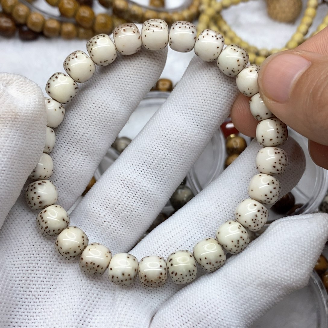 星月菩提吊坠画*石玉料