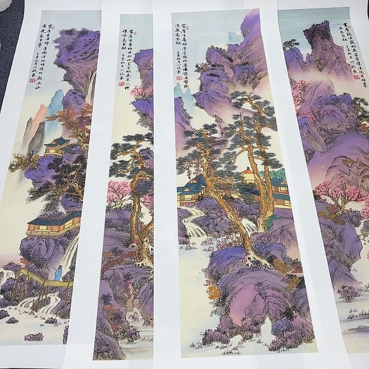 大***方国画纯手绘国画作品