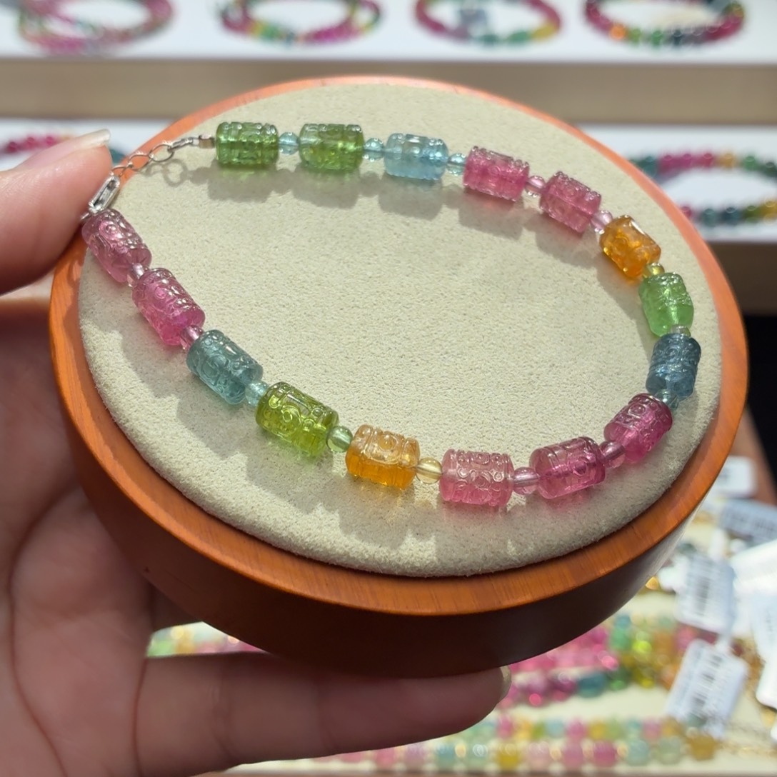 手串未镶嵌碧玺两天看货期