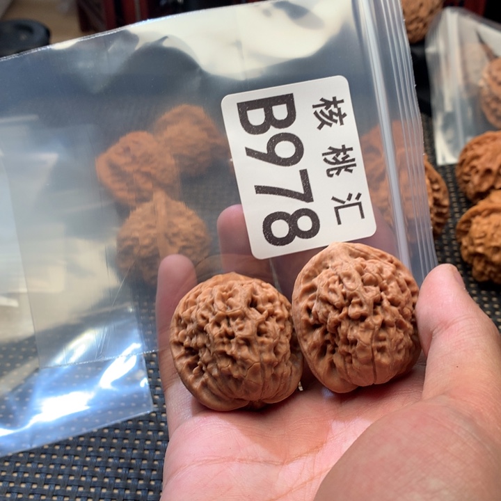 吊坠文玩核桃莲花