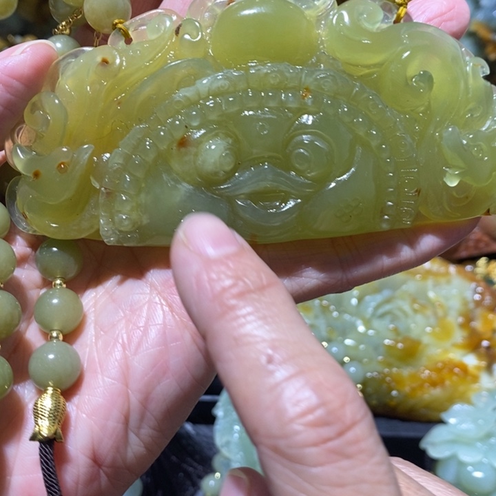 岫玉岫玉吊坠未镶嵌