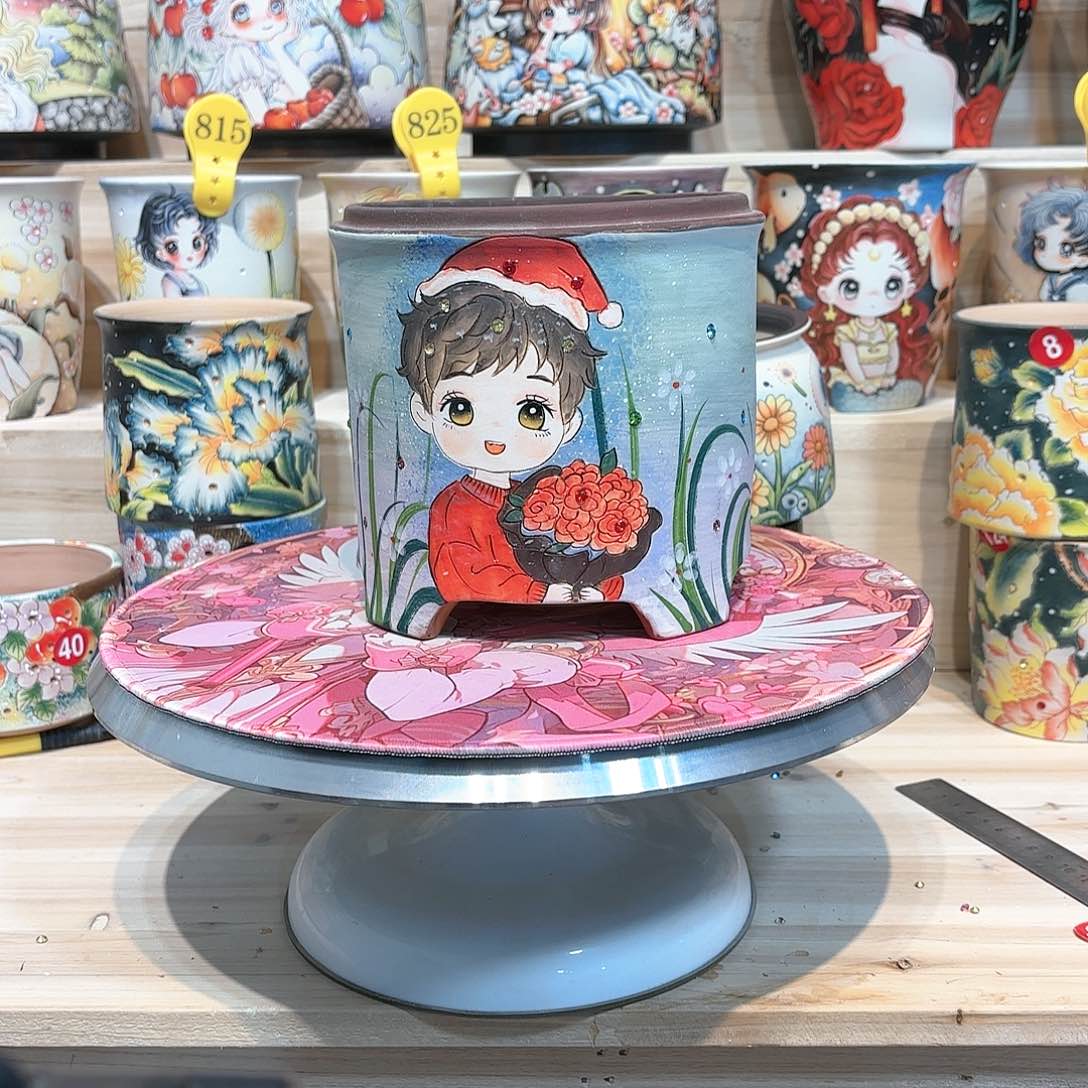 紫砂花盆手工花盆默认微瑕13/14微瑕