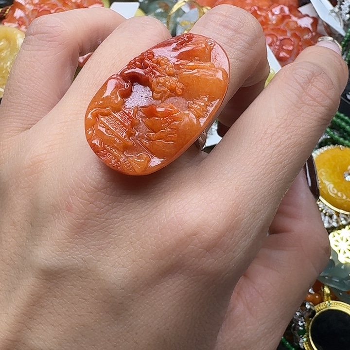 翡翠未镶嵌项链翡翠