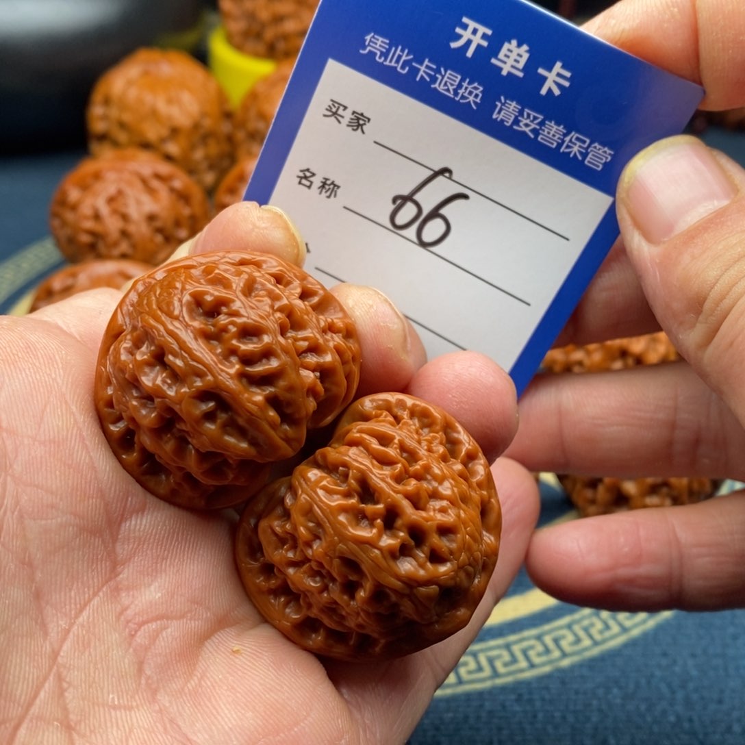 文玩核桃把件宫灯36