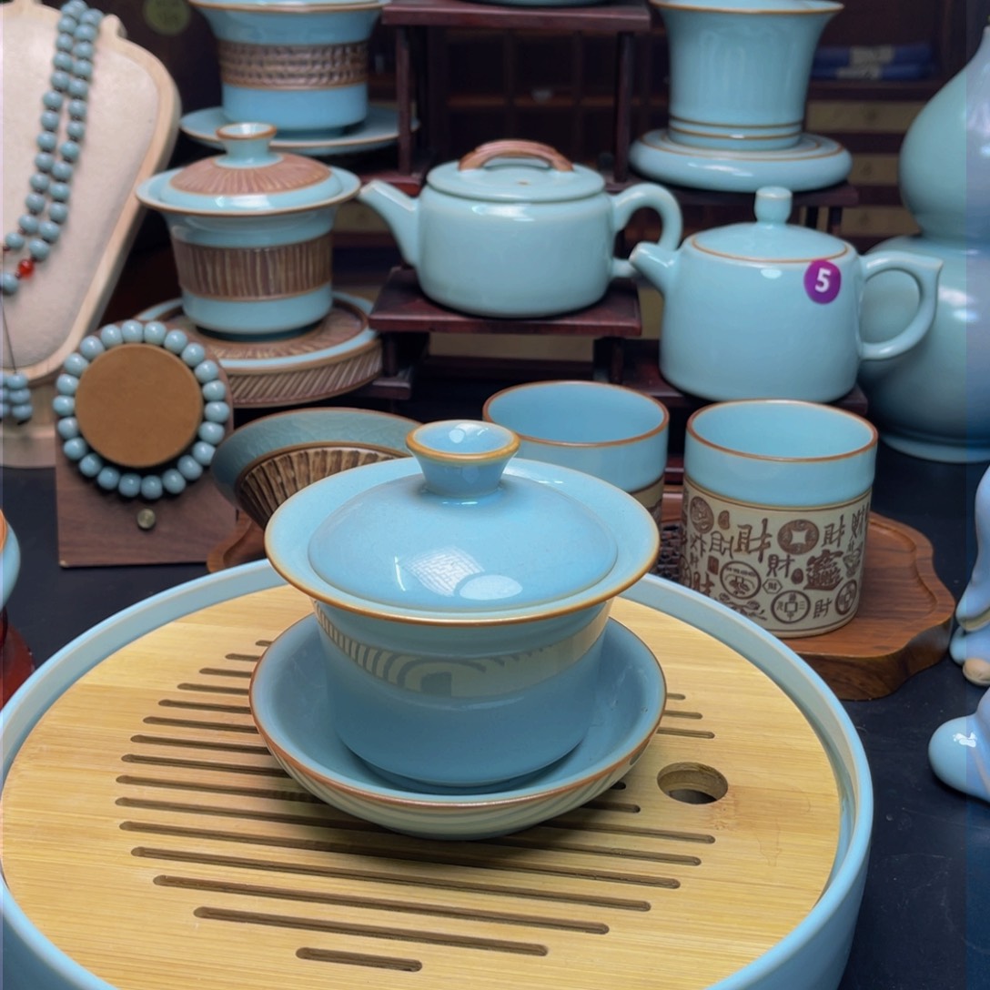 【闪购商品】壶瓷河南原产地宋瓷御盏，茶器瓷珠坊