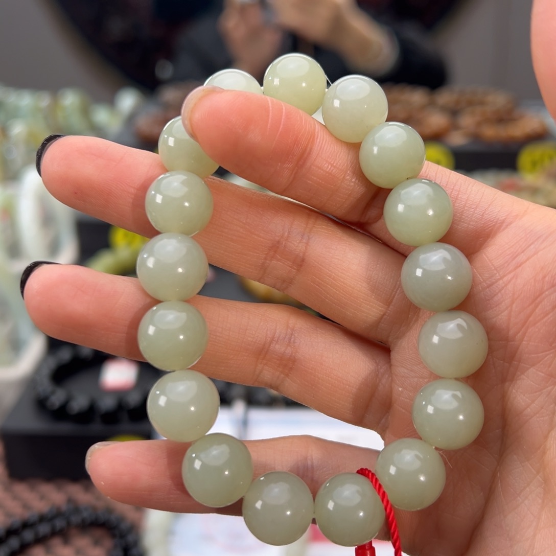 未镶嵌手串和田玉迪克兰12