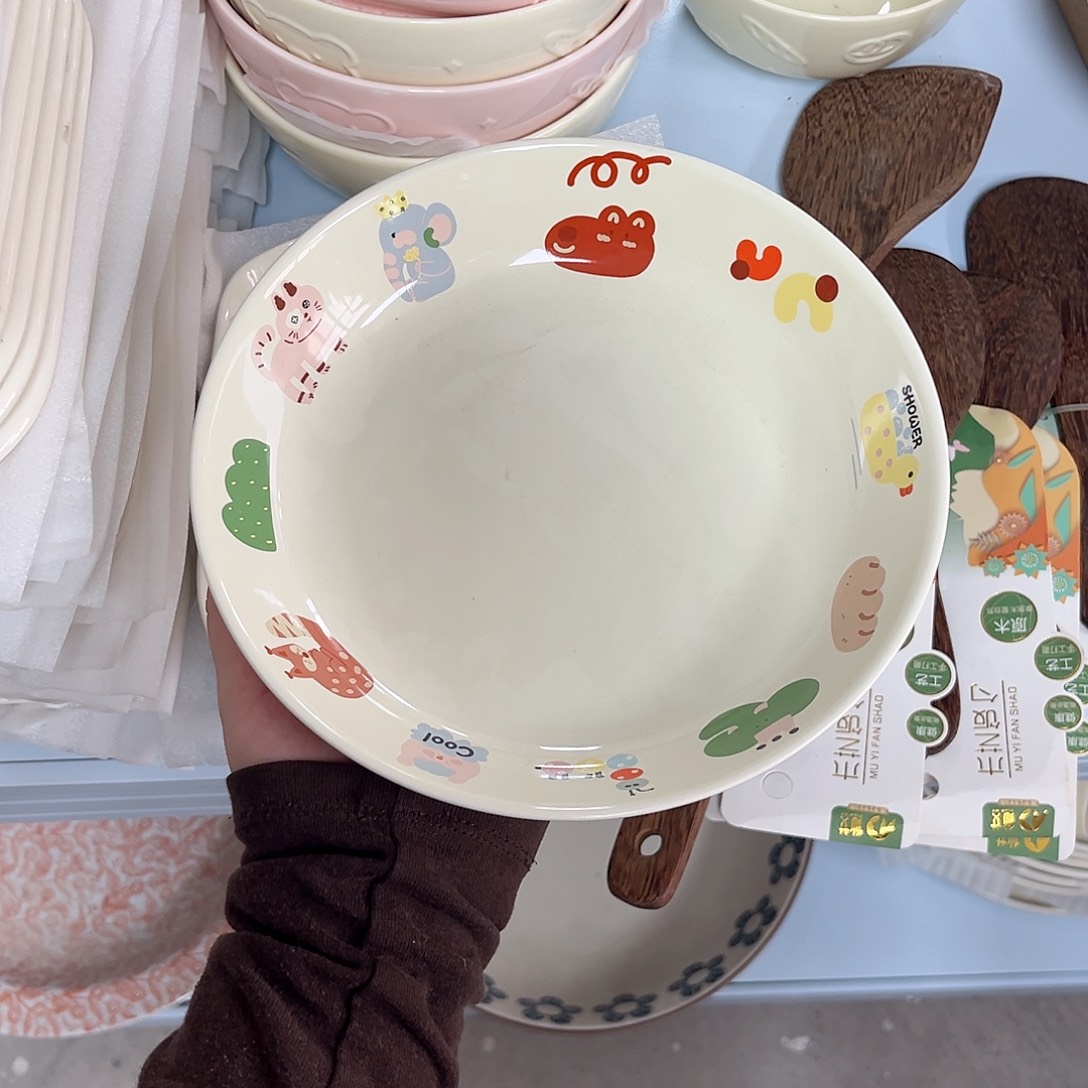 陶瓷8寸圆盘陶瓷餐具系列