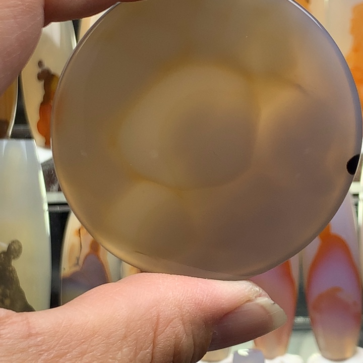 玛瑙/玉髓颈饰未镶嵌034