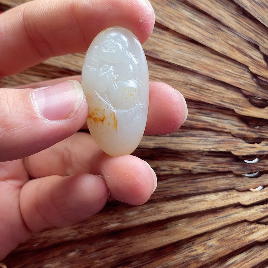 和田玉吊坠(不含链)未镶嵌