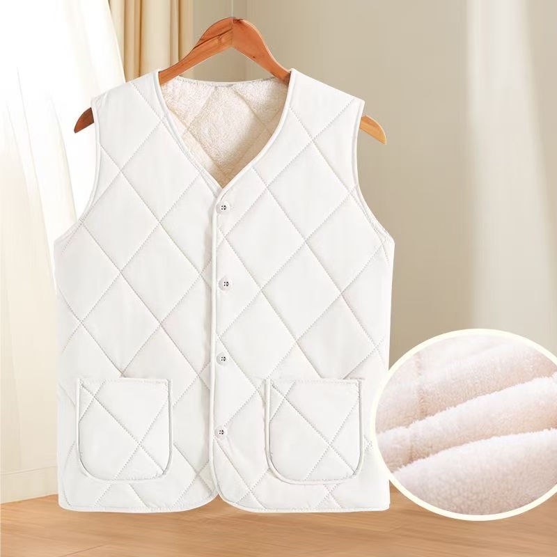 保暖秋冬季内穿外穿马夹女士清薄马甲舒适百搭坎肩洋气加绒轻薄