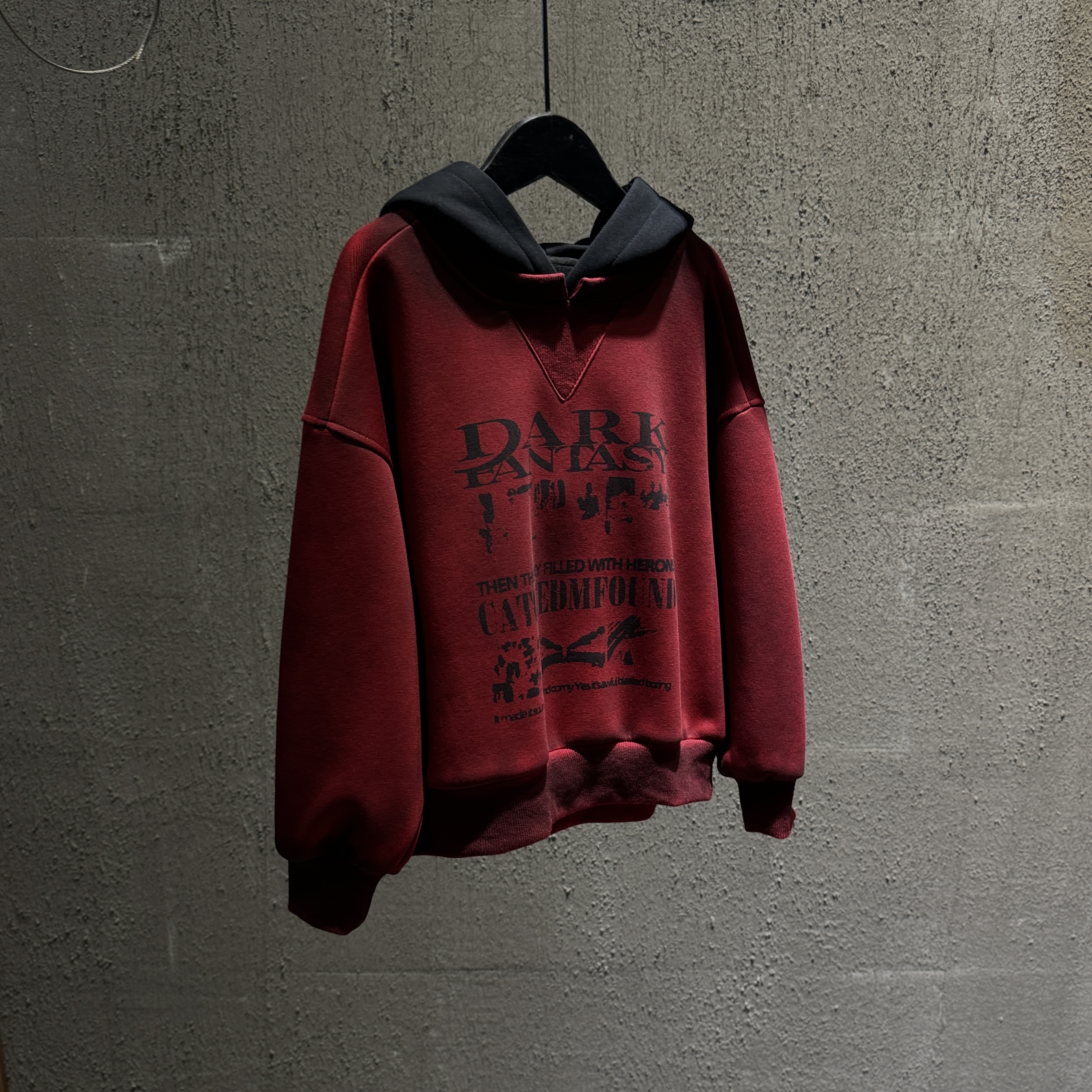 【加绒】韩版儿童秋冬加绒痞帅卫衣男童带帽韩版宽松卫衣连帽潮流