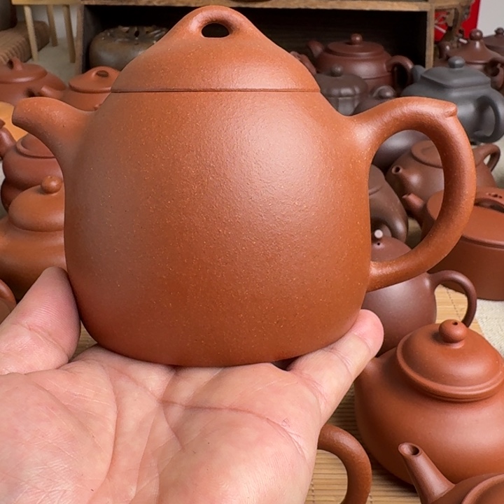 流***华紫砂茶壶原矿紫砂原矿紫砂