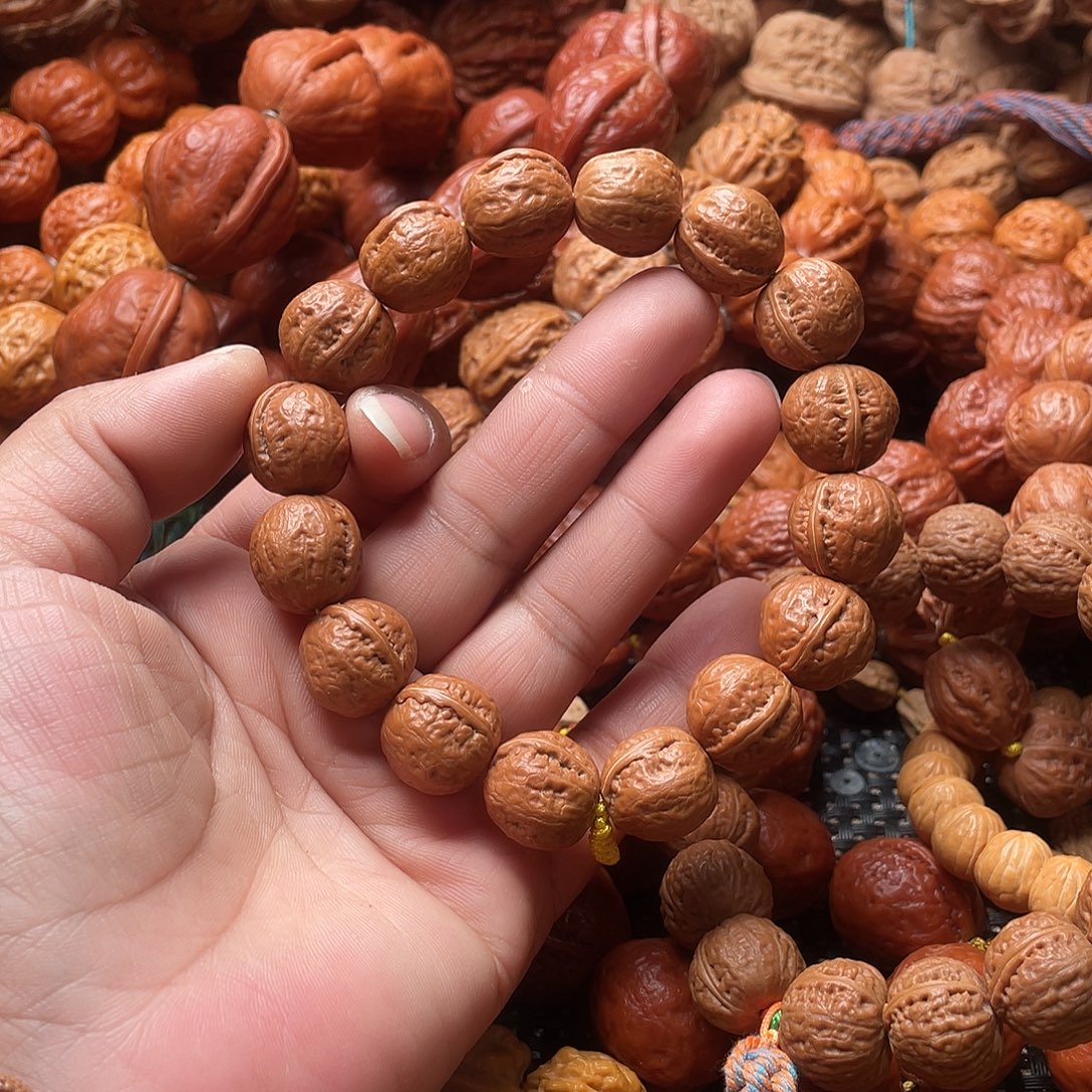 手串文玩核桃光头元宝