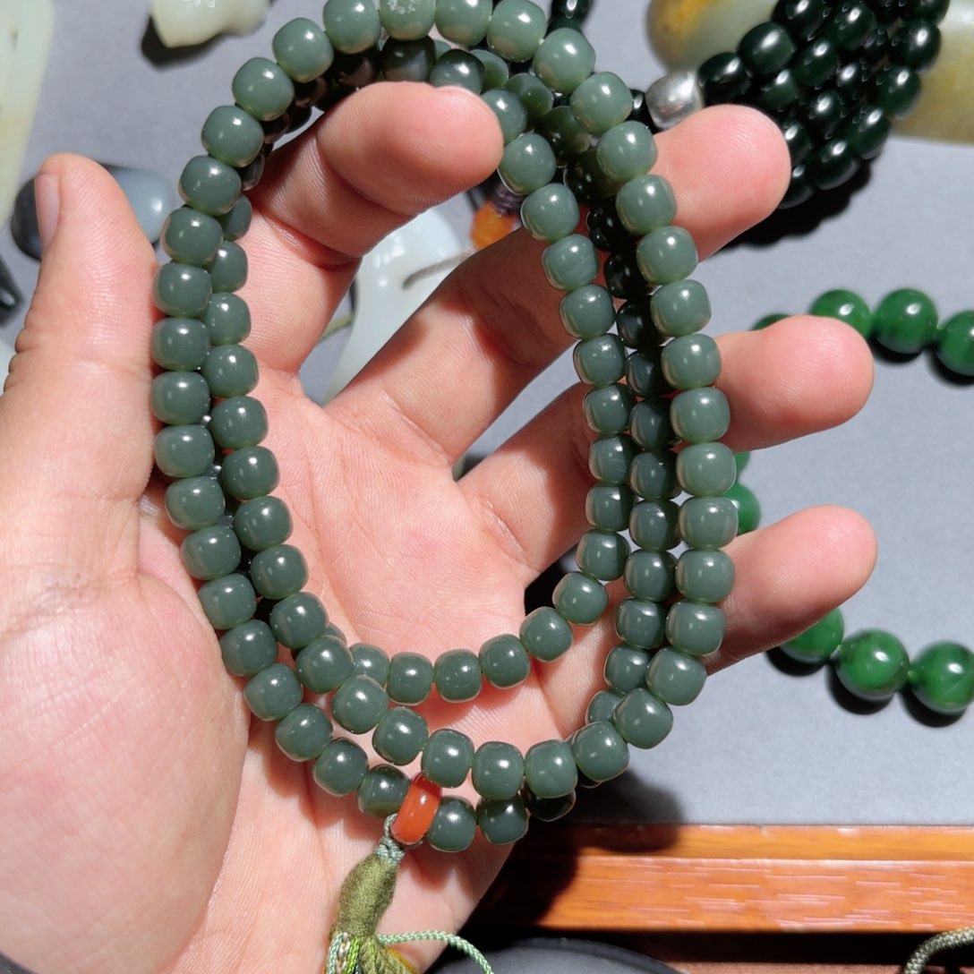 和田玉手链未镶嵌