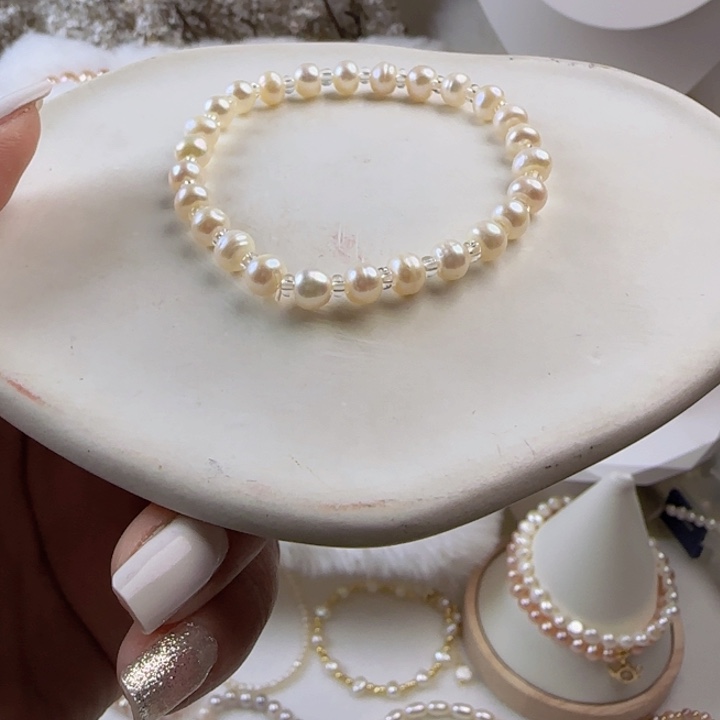 淡水珍珠手链未镶嵌