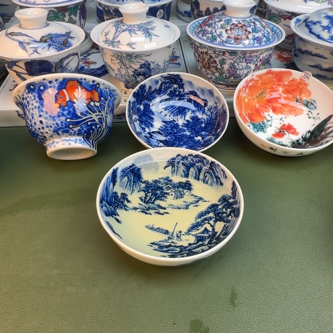 陶纯手工纯手绘茶具301