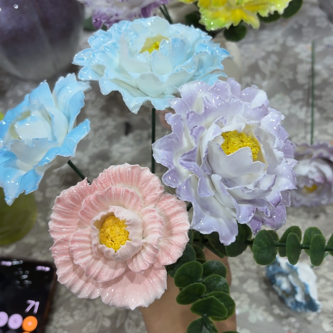 陶瓷花，20发货，退款拉黑1186