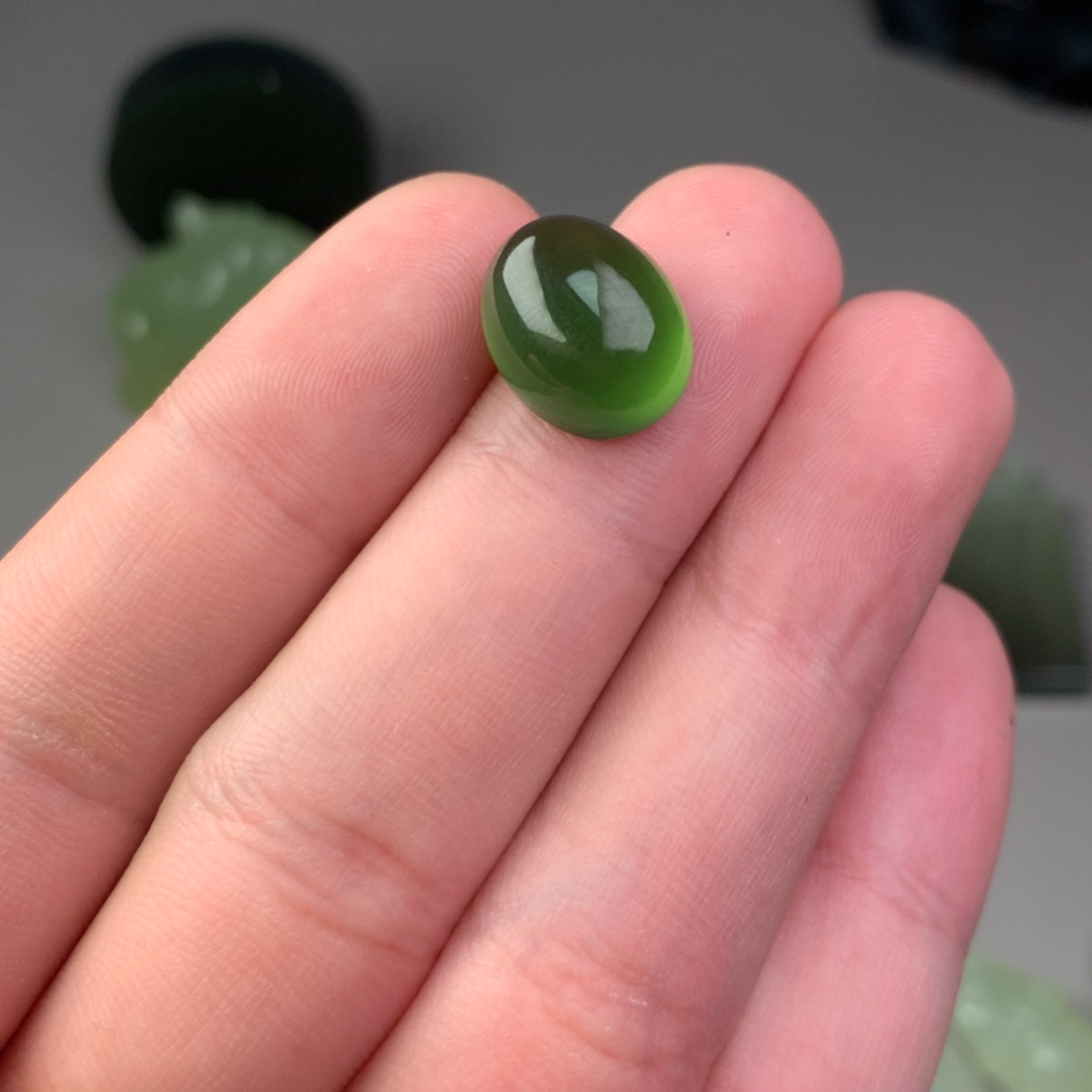 【闪购商品】未镶嵌蛇纹石玉岫玉