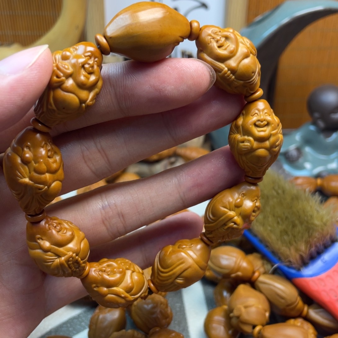 橄榄核手串/手链橄榄核雕工艺手串5119