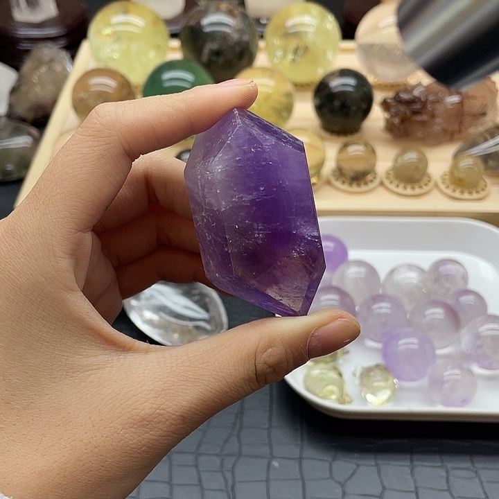 水晶未镶嵌珠宝半成品150水晶石