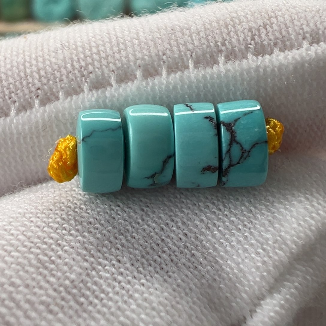 未镶嵌绿松石配饰6mm