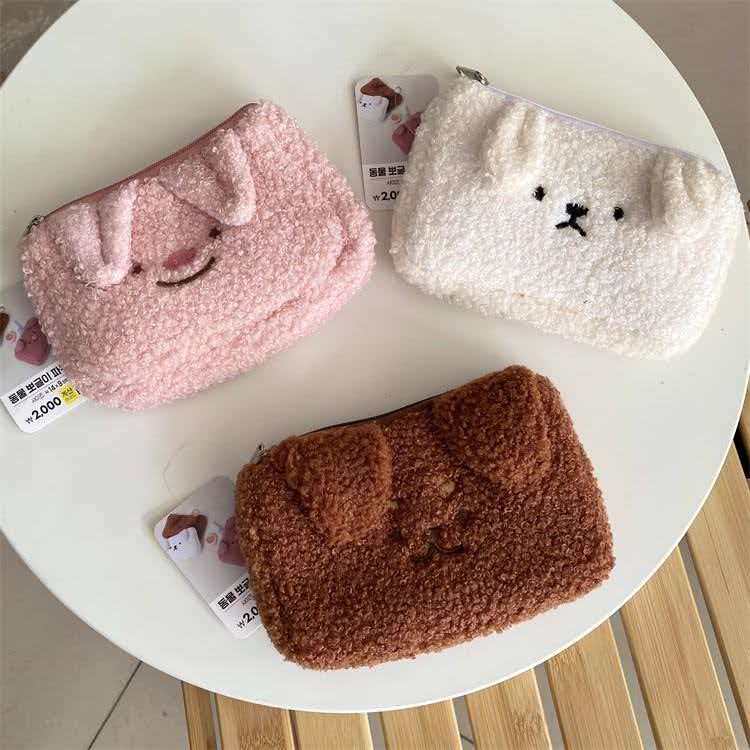 动物卡通毛绒玩具收纳包【以直播间展示为主】