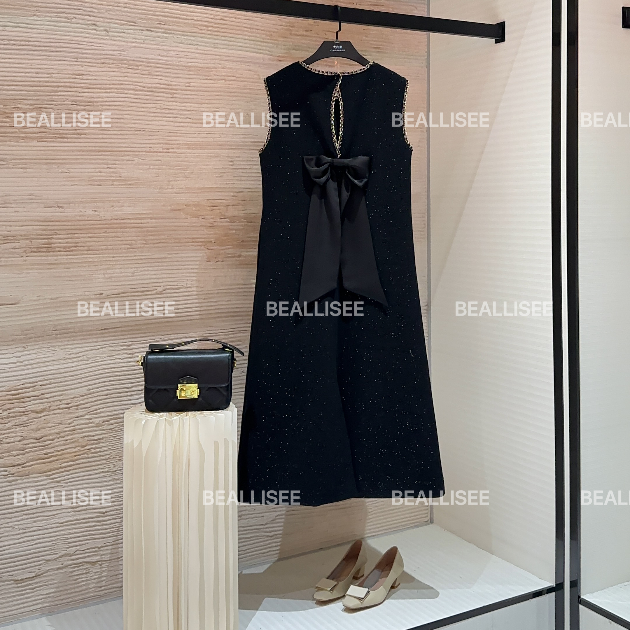 【宠粉价】秋季新款无袖显瘦国风时尚宽松连衣裙W-A1416