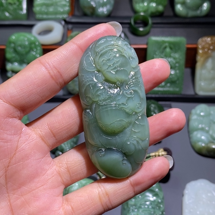 和田玉挂件未镶嵌