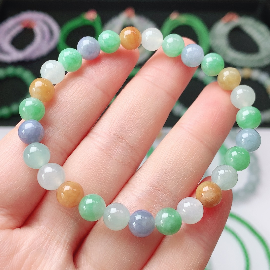 翡翠未镶嵌手链翡翠