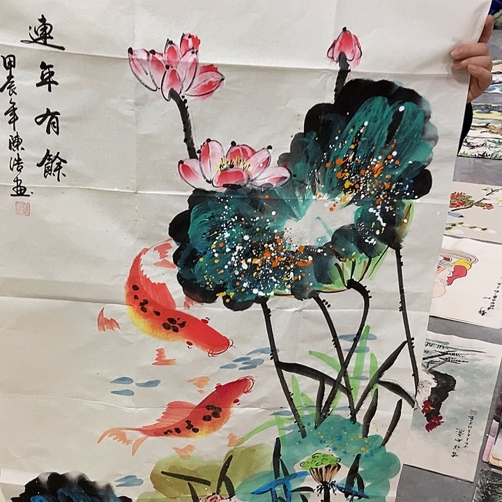 三个张画廊直播间！