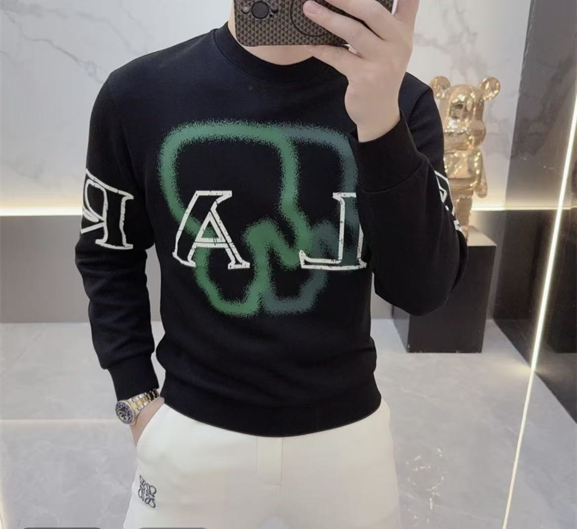 【绮绮精选】断码捡漏秋冬高端欧货打底加厚长袖卫衣