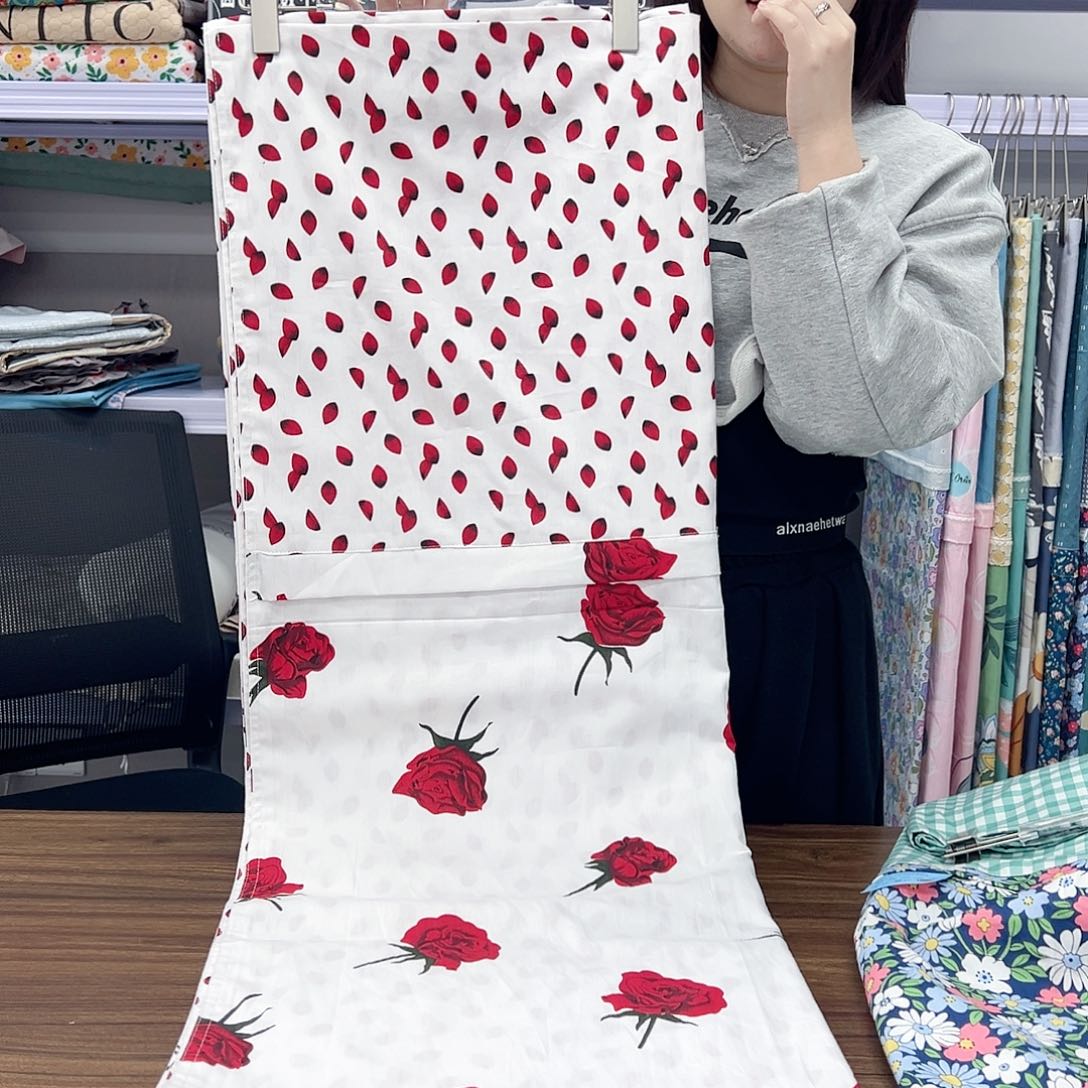 棉棉棉正版白玫瑰被罩