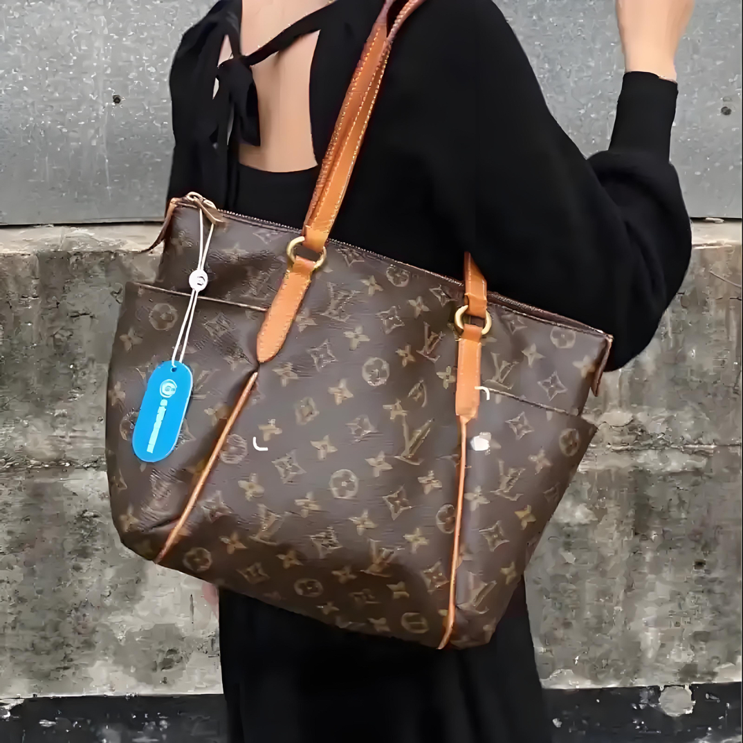 95新 LouisVuitton/路易威登 奶瓶托特 中号 尺寸34 09年 012032