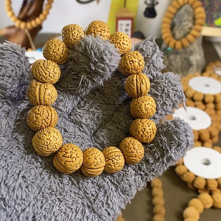 木质非金属桃核手串