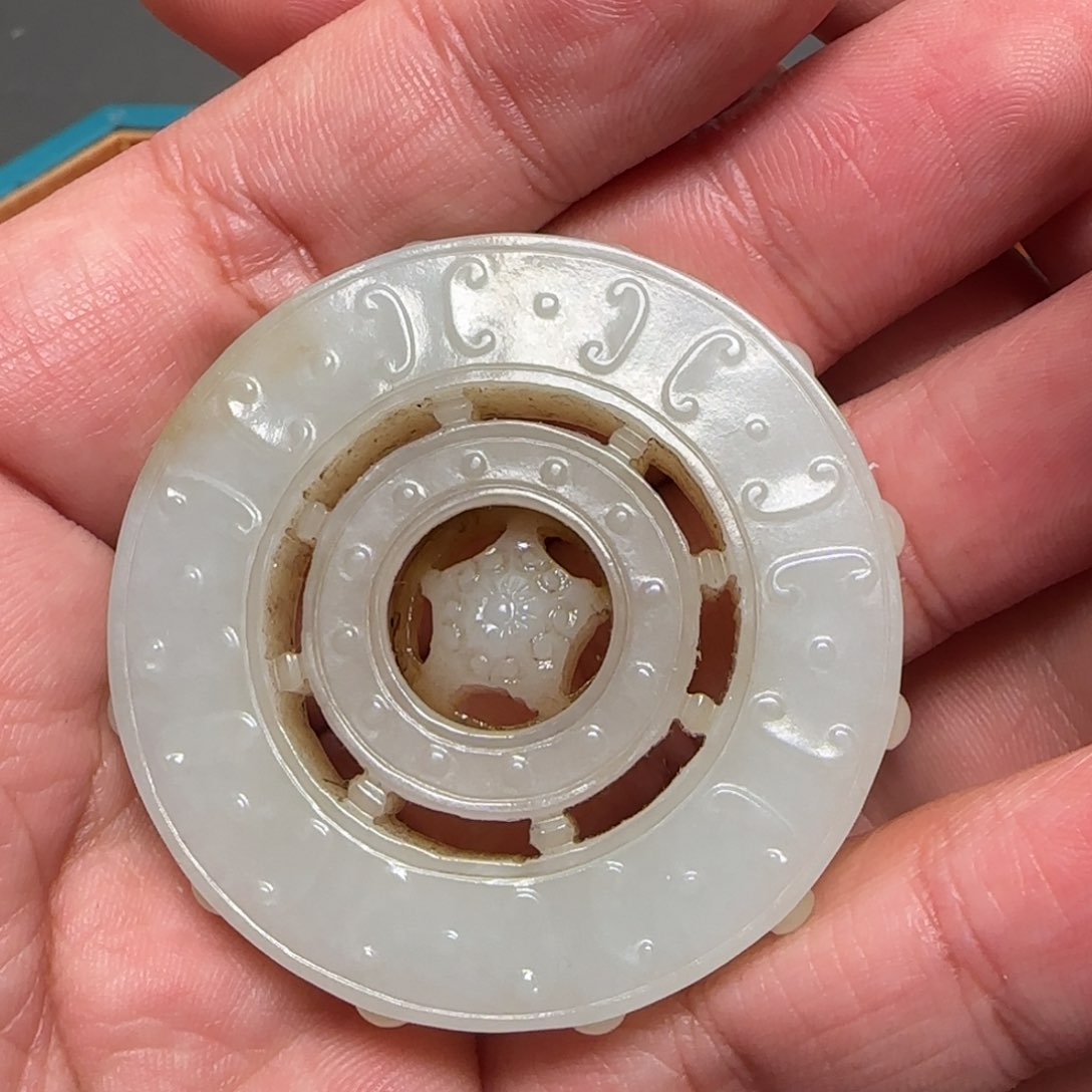 和田玉把件未镶嵌一***情