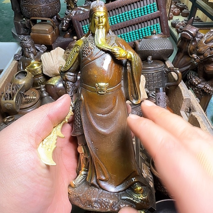 铜器办公室茶室摆件