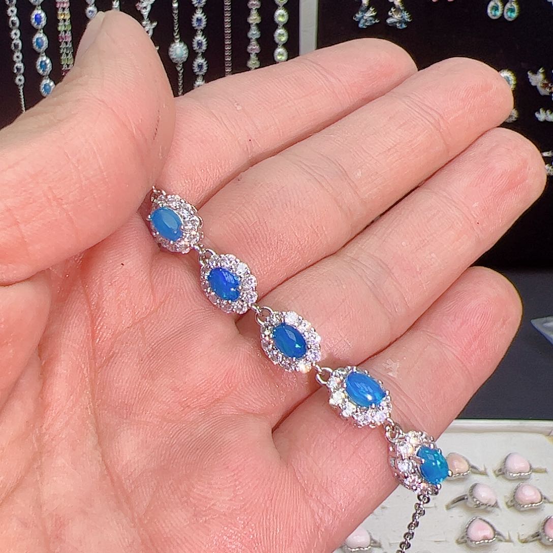 紫晶珠宝半成品银S925镶嵌