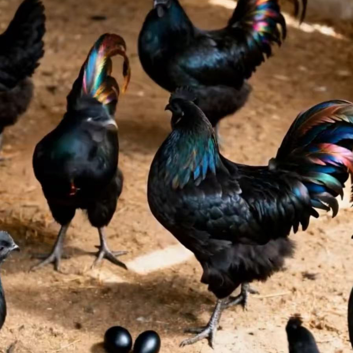 【五龙黑凤 基地直发】7个(8两-1斤左右发货)