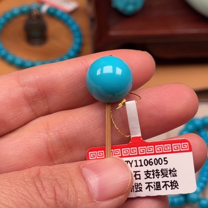 绿松石未镶嵌珠宝奇石13.6