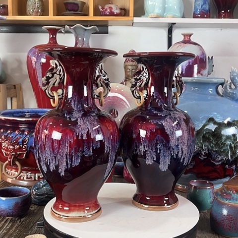 瓷片神垕镇钧瓷艺术