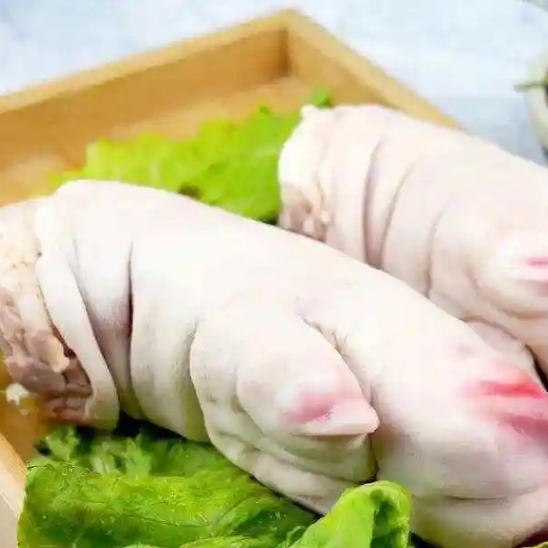 新鲜带筋前蹄农家散养现杀土猪蹄整只猪脚猪手冷链发货