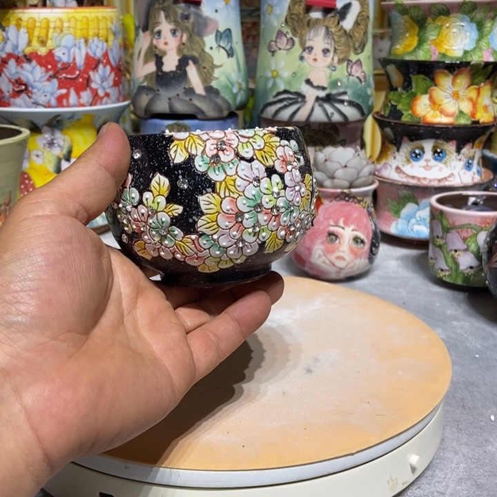 景德镇艺术手绘作品