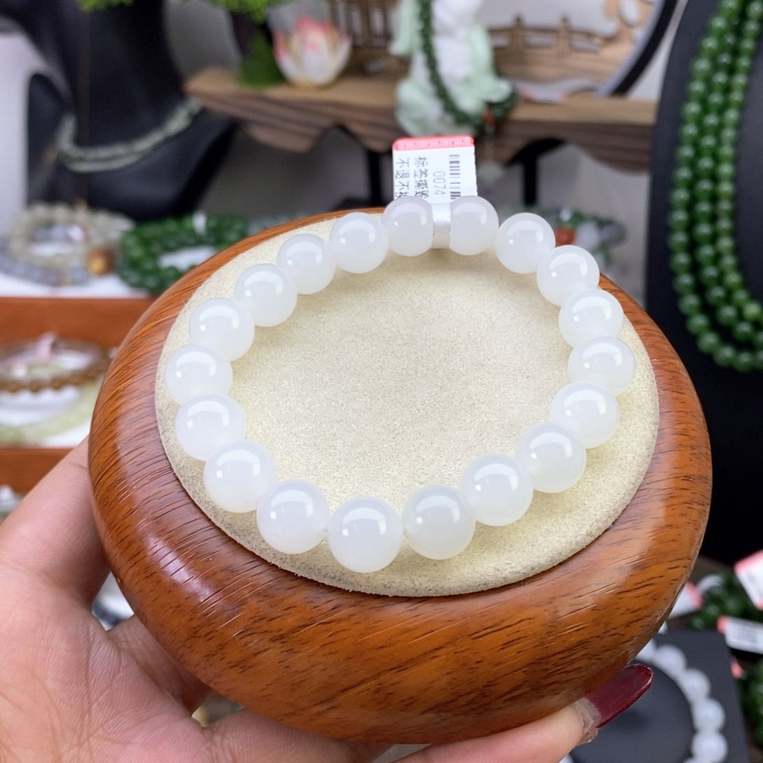 和田玉白玉未镶嵌彩***?