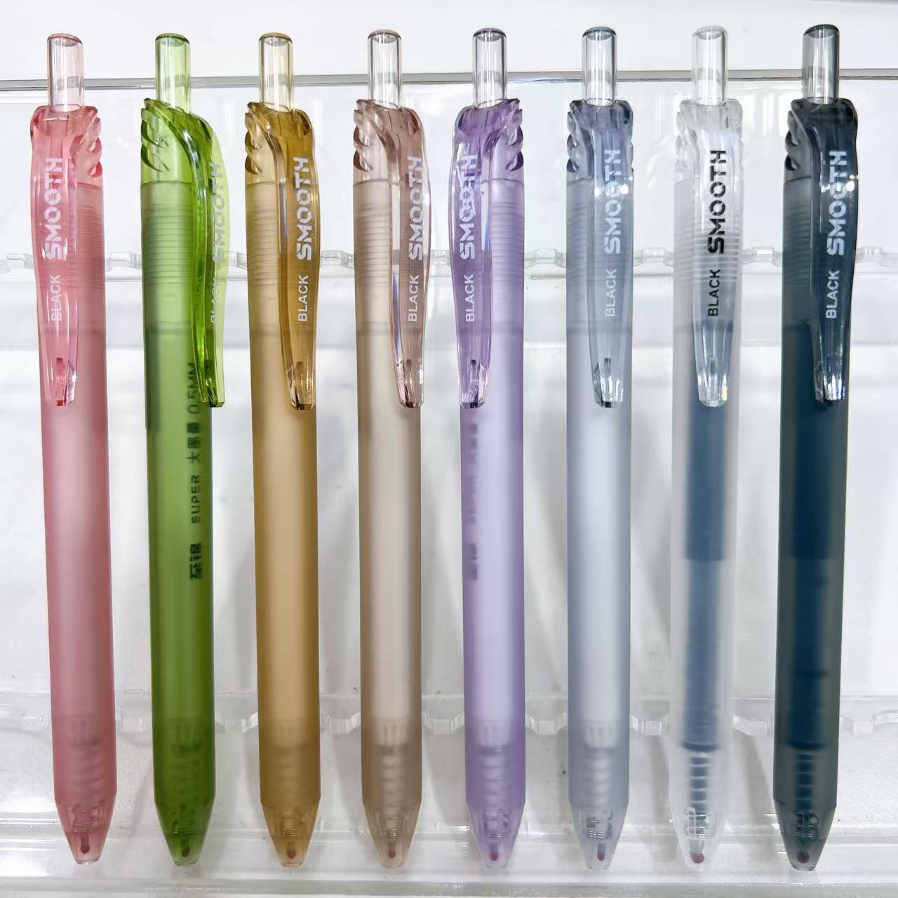 【黑墨/8支】T01至锦狙击时刻+墨池直液笔..掉封蜡不售后