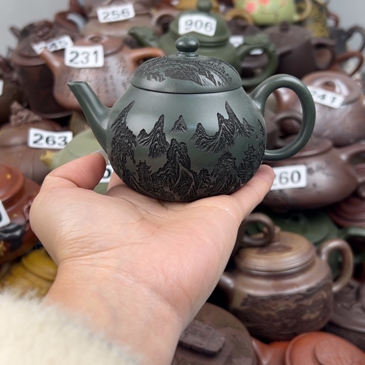 紫砂茶壶紫砂微瑕