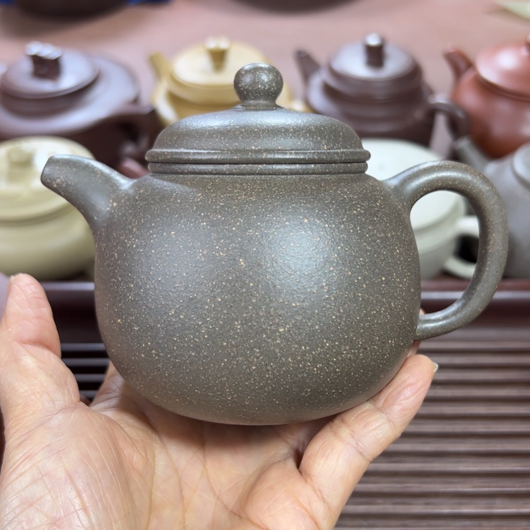 紫泥茶壶天青 匏尊 260cc