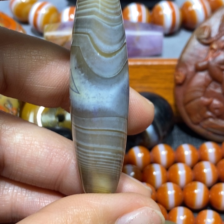 玛瑙/玉髓未镶嵌颈饰