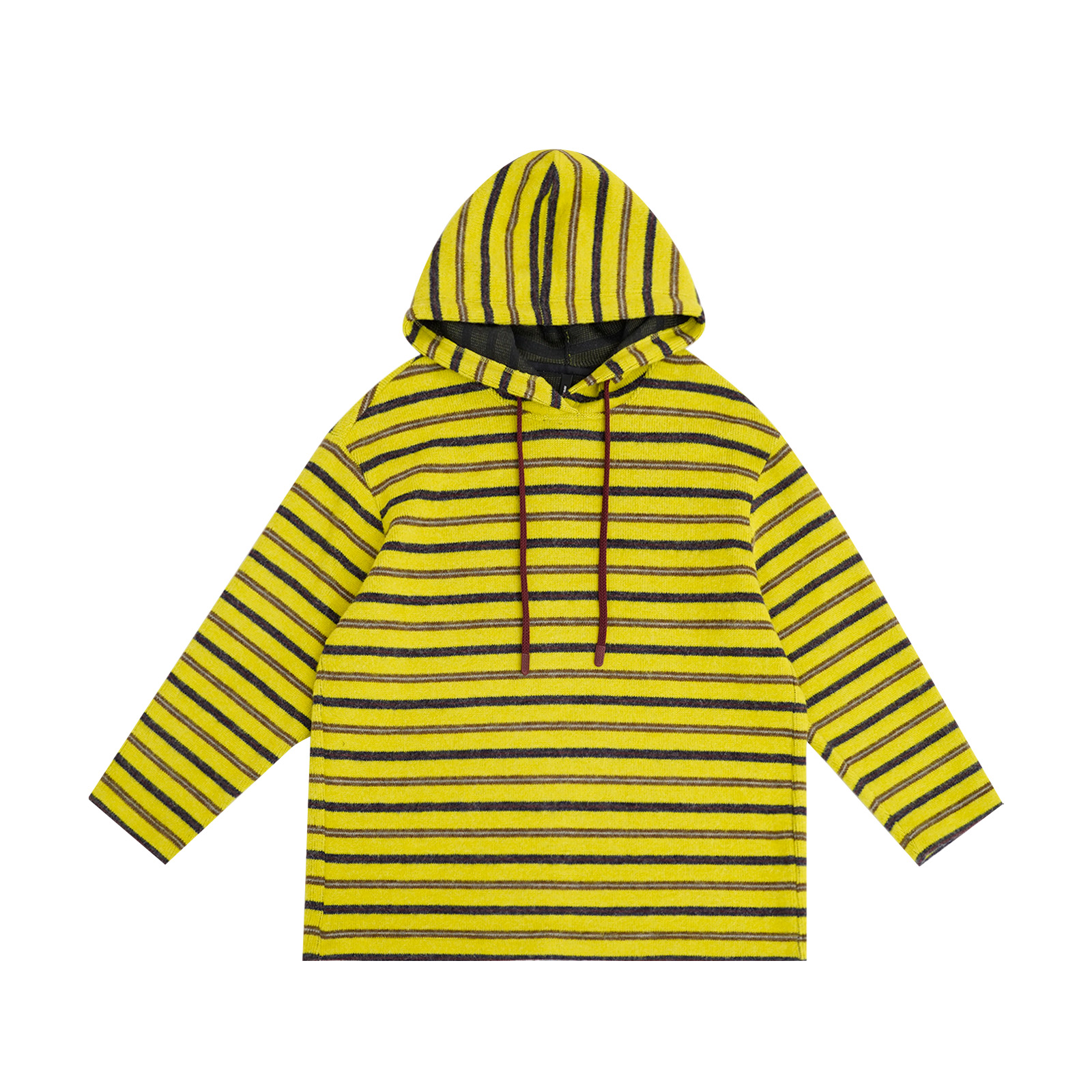 GGAHOLIDAY 秋冬时尚休闲宽松运动潮流针织戴帽长袖T恤-161059